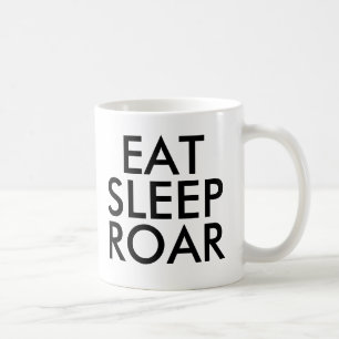 Mug Manger Sleep Roar Dinosaur mule Mignonne dire go