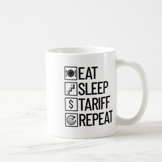 Mug Manger Sommeil Tarif Répéter Drôle Trump Tarif _1
