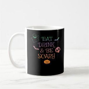 Mug Mangez Boire Et Soyez Effrayant Halloween Classiqu