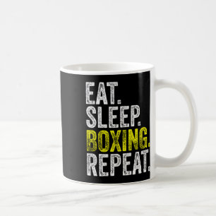 Mug Mangez Boxe de sommeil Répétez Boxer Fighter Comba