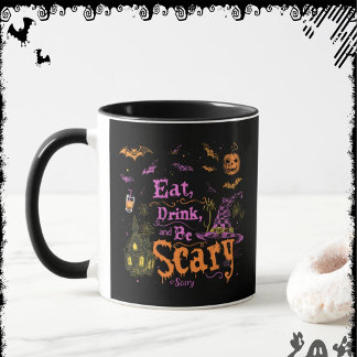 Mug Mangez, Buvez, et Soyez Effrayant | ExDesigner | H