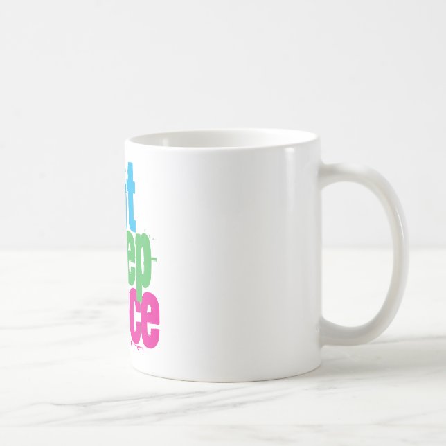 Mug Mangez, dormez, dansez (Droite)