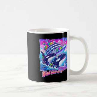 Mug Mangez La Rich Whale 90s Orca Drôle Baleine Animal