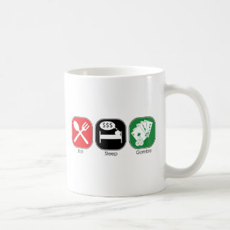 Mug Mangez le jeu de sommeil