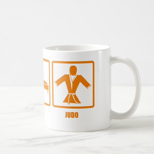 Mug Mangez le judo de sommeil (Droite)