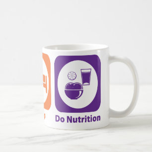 Mug Mangez le sommeil font la nutrition
