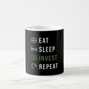 Mug Mangez le sommeil investir