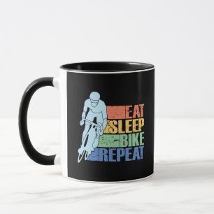 Mug Mangez le Vélo de sommeil Répéter Funny BMX Vélo M