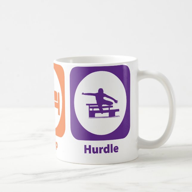 Mug Mangez l'obstacle de sommeil (Droite)