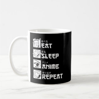 Mug Mangez Sleep Anime Repea, Anime Manga Hommes Femme