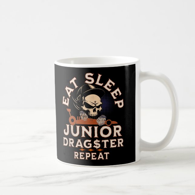 Mug Mangez Sleep Junior Dragster Répéter Skull Jr Drag (Droite)