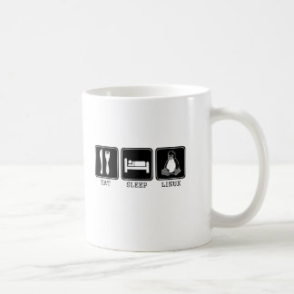 Mug Mangez. Sommeil. Linux.