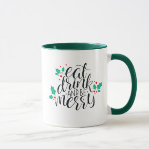Mug Mangez un verre et soyez joyeux Design