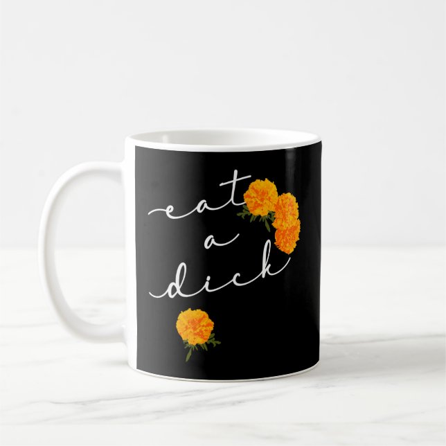 Mug Mangez Une Fleurs De Poches Cher Inapproprié (Gauche)