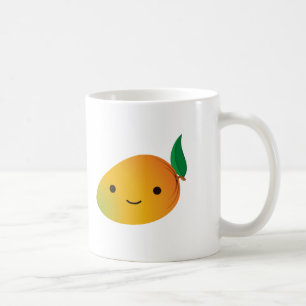 Mug Mangue de sourire mignonne de Kawaii