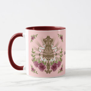 Mug Mannequin mariage Rose muqueuse