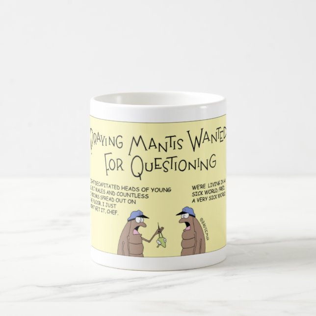 Mug Mante de prière Recherchée pour l'interrogation (Centre)