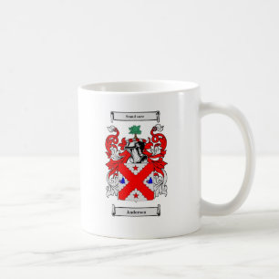 Mug Manteau d'Anderson des bras (écossais)