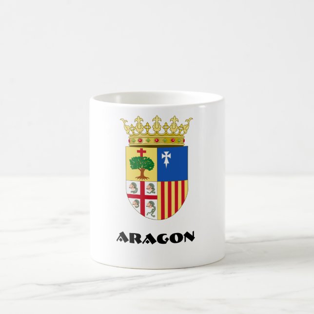 Mug Manteau d'Aragon des bras (Espagne) (Centre)