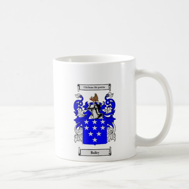 Mug Manteau de Bailey des bras (anglais) (Droite)
