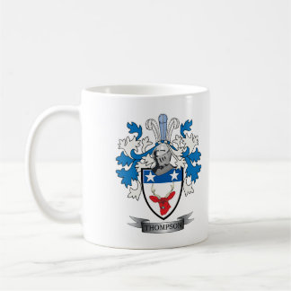 Mug Manteau de crête de famille de Thompson des bras