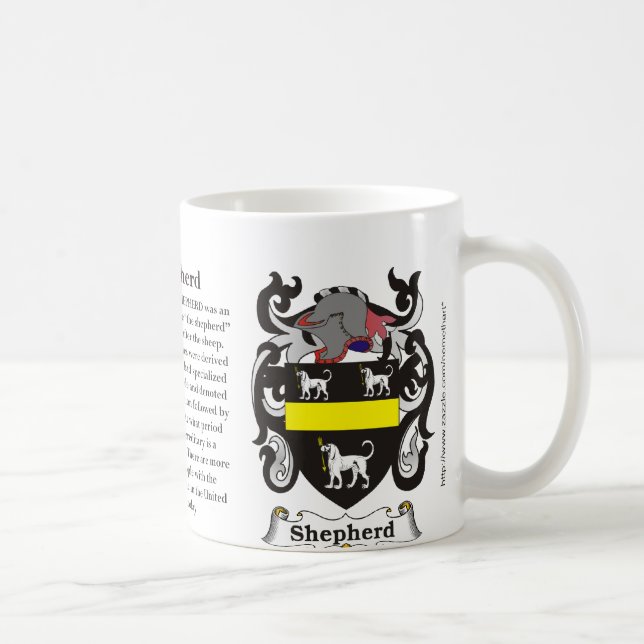 Mug Manteau de famille de berger des bras (Droite)