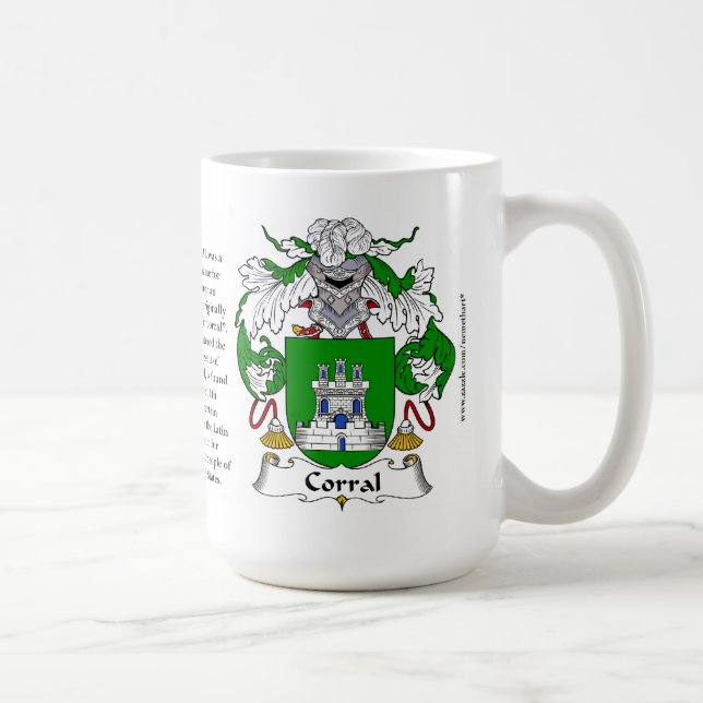 Mug Manteau de famille de corral des bras (Droite)