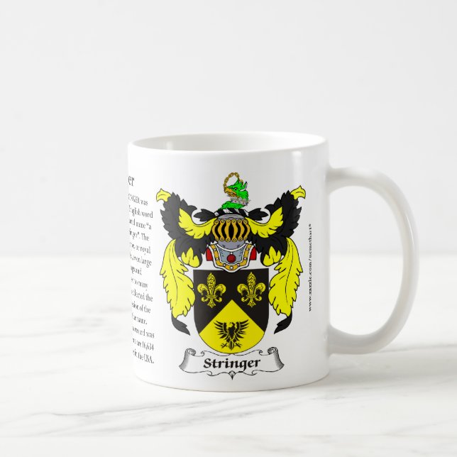 Mug Manteau de famille de lisse des bras (Droite)