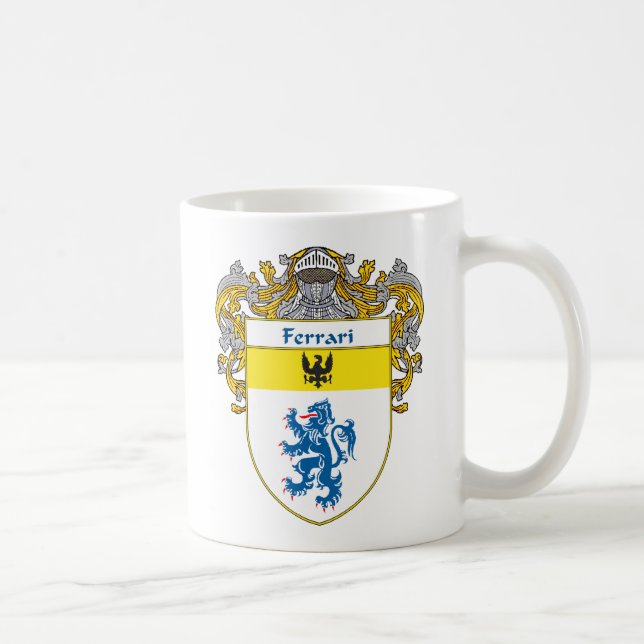 Mug Manteau de Ferrari des bras (enveloppés) (Droite)
