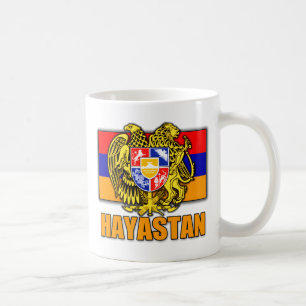 Mug Manteau de l'Arménie Hayastan des bras