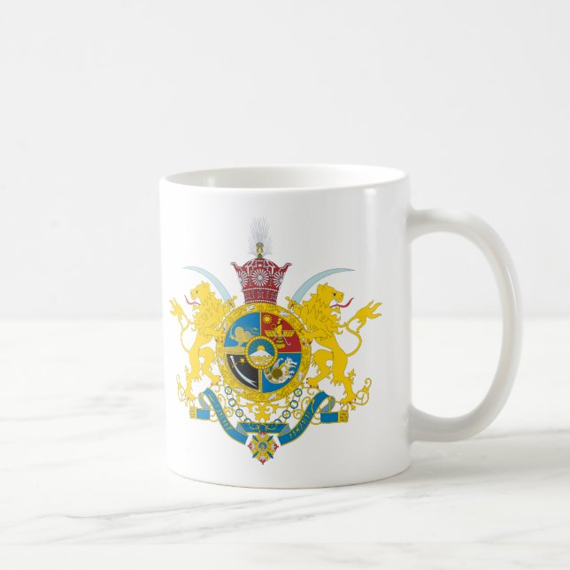 Mug Manteau de l'Iran des bras (dynastie 1925-1979 de (Droite)