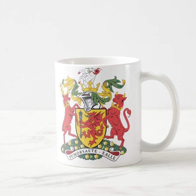 Mug Manteau de Somerset des bras (Droite)