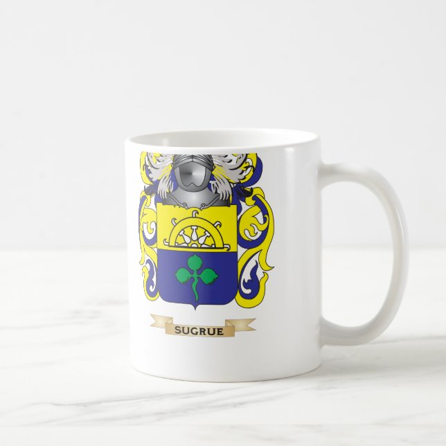 Mug Manteau de Sugrue des bras (crête de famille) (Droite)
