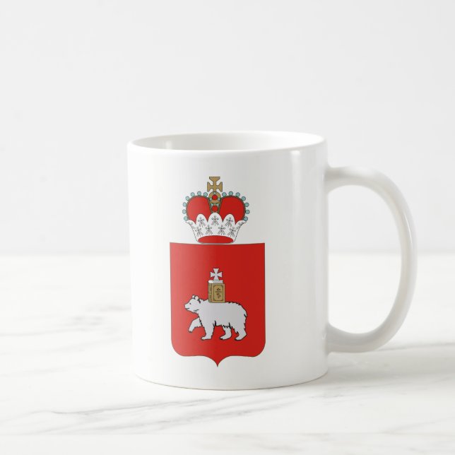 Mug Manteau des bras du krai de Perm (Droite)