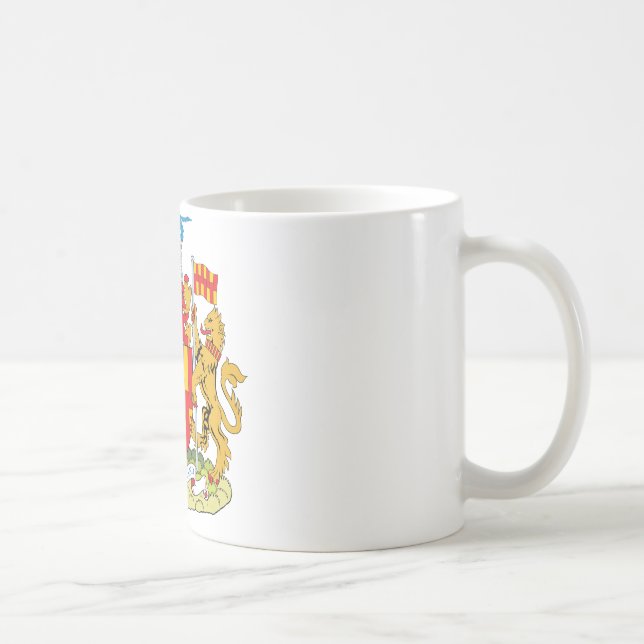 Mug Manteau du Northumberland des bras (Droite)
