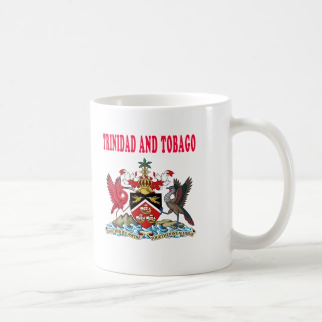 Mug Manteau du Trinidad-et-Tobago des conceptions de (Droite)