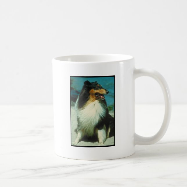 Mug Manteau rugueux Tri Coloré de colley (Droite)
