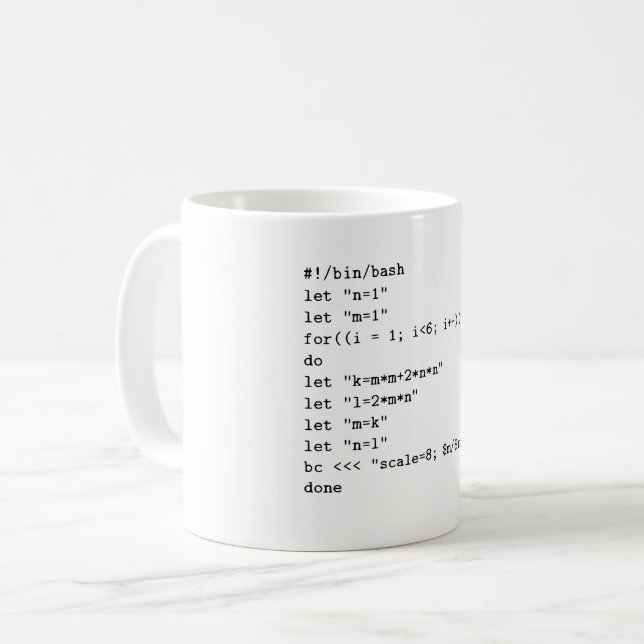 Mug Manuscrit de coup (Devant gauche)