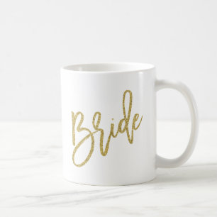 Mug Manuscrit de parties scintillantes d'or de jeune