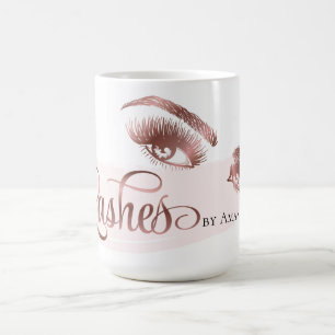 Mug Maquillage Eyebrow Eyes Lashes Parties scintillant