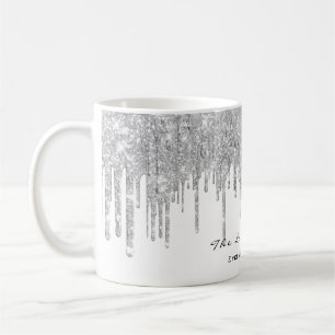 Mug Maquillage Eyelash Artiste mariée Sweet 16e Silver