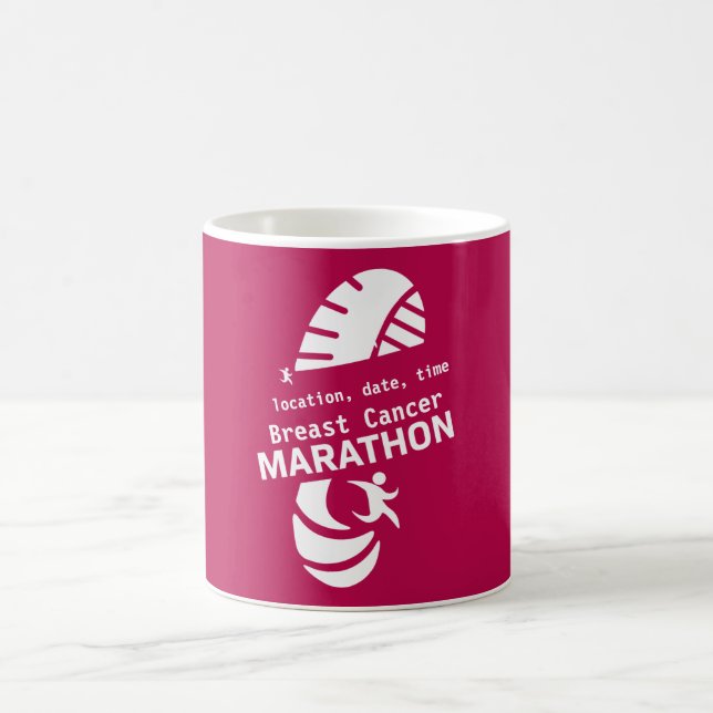 Mug Marathon de charité promotion de marchandises (Centre)