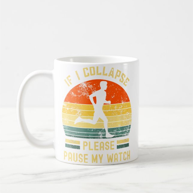 Mug Marathon Drôle (Gauche)