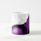 Marbre blanc Argent Purple Agate