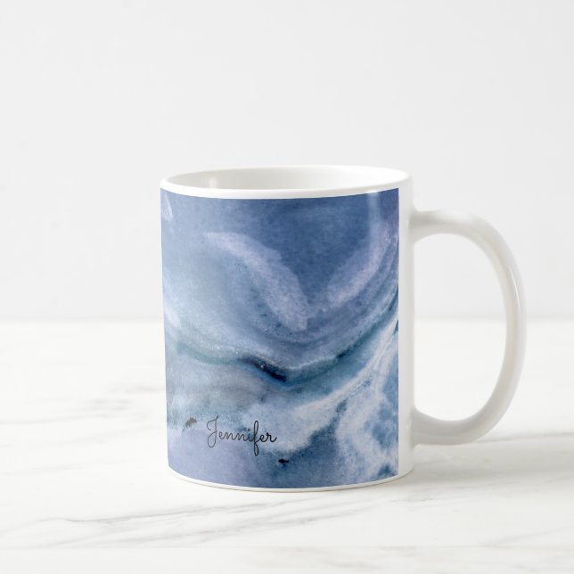 Mug Marbre bleu (Droite)