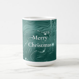 Mug Marbre vert émeraude