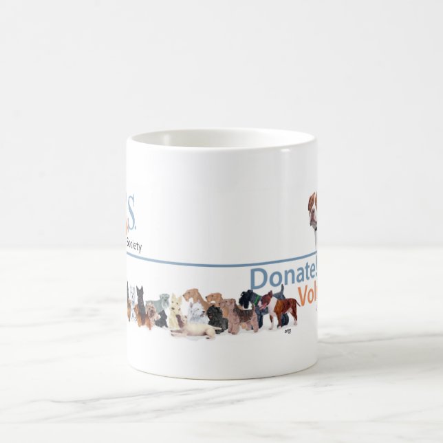 Mug Marchandise de logo de PUPs (Centre)