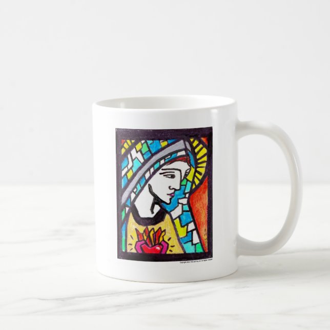 Mug Marchandises de Vierge Marie (tasse 2-sided) (Droite)