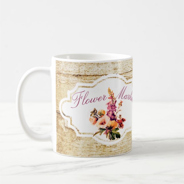 Mug Marché aux fleurs (Gauche)