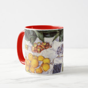 Mug Marché aux fruits par Gustave Caillebotte, Art anc
